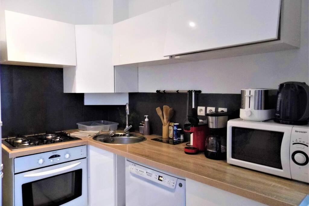 2 Spacious Bedrooms Near Riquier Station! นีซ ภายนอก รูปภาพ